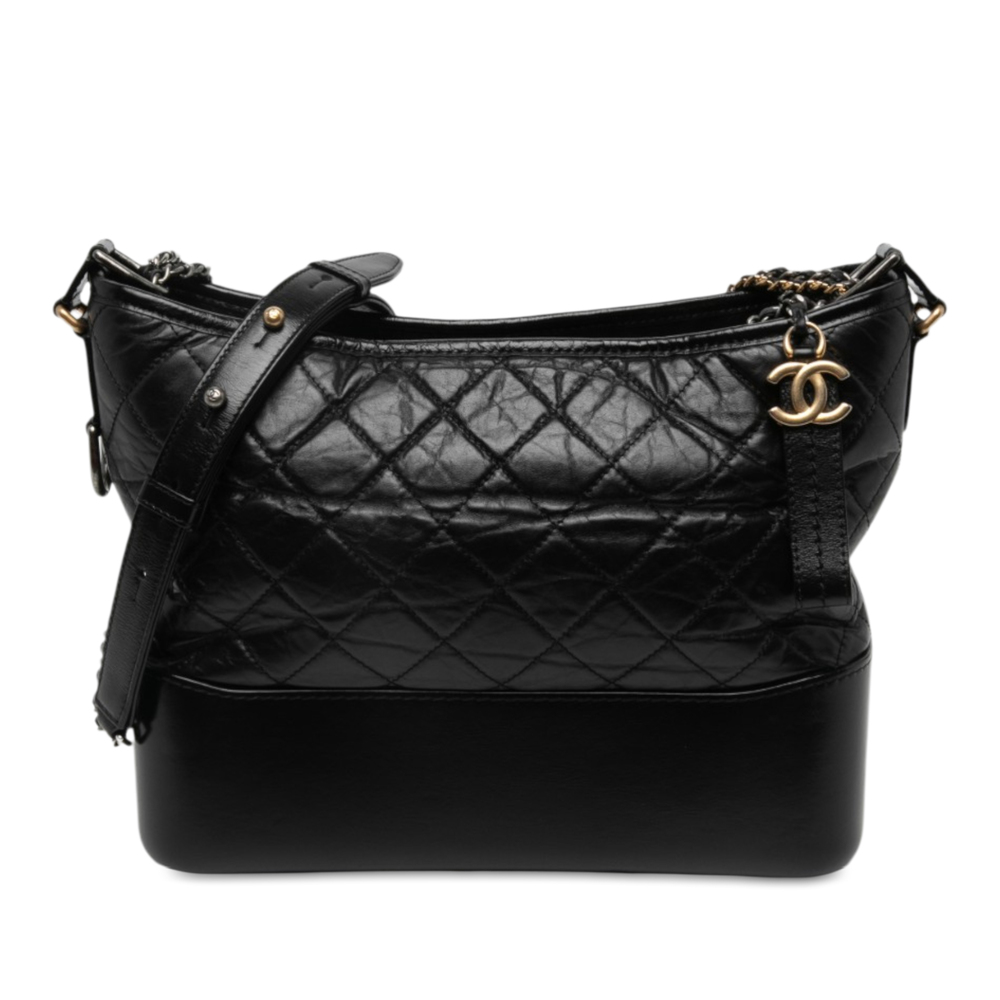 Pre-Loved Chanel Medium Aged Calfskin Gabrielle Crossbody